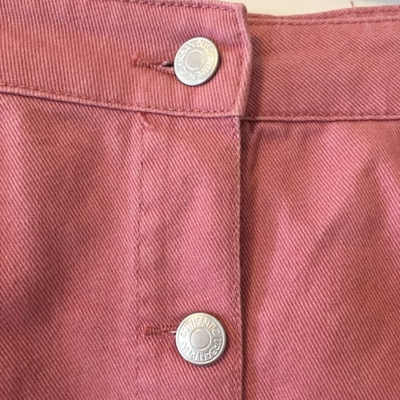 CLOSET CLEAR OUT SALE - Denim mini skirt - pink! - Picture 4 of 9